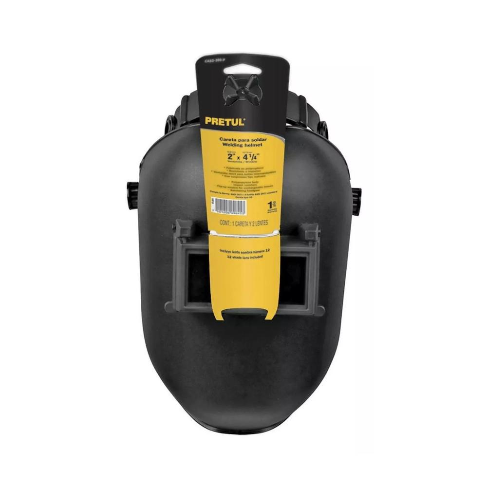 Foto 4 pulgar | Careta de Polietileno Pretul para Soldar Caso-300-P Pack de 2