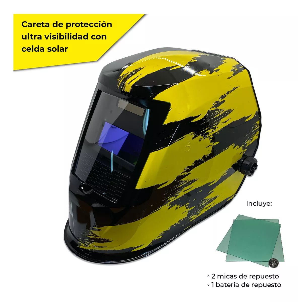 Foto 3 pulgar | Careta Para Soldar Electronica Industrial Parazzini Termineitor