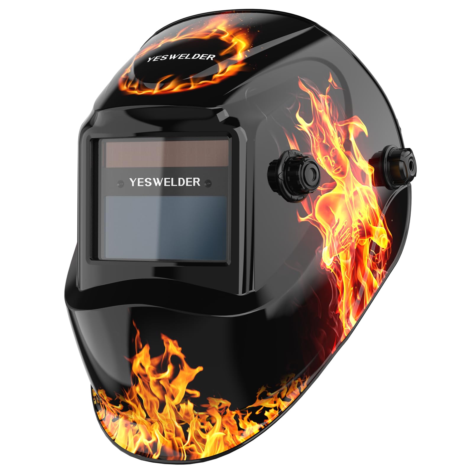 Foto 2 pulgar | Casco De Soldadura Yeswelder True Color Solar Con Oscurecimiento Automático Lyg-l500a-b - Venta Internacional.