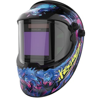 Foto 1 | Casco De Soldadura Yeswelder Lyg-q800d-cp Con Oscurecimiento Solar Automático - Venta Internacional.