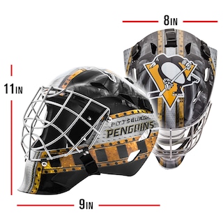 Foto 2 | Casco de Portero Franklin Sports Pittsburgh Penguins NHL - Venta Internacional