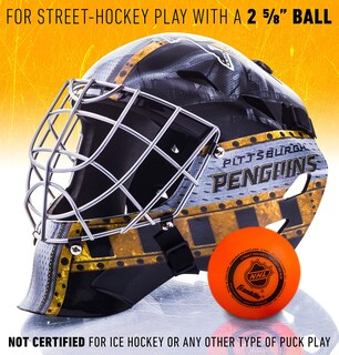 Foto 7 | Casco de Portero Franklin Sports Pittsburgh Penguins NHL - Venta Internacional