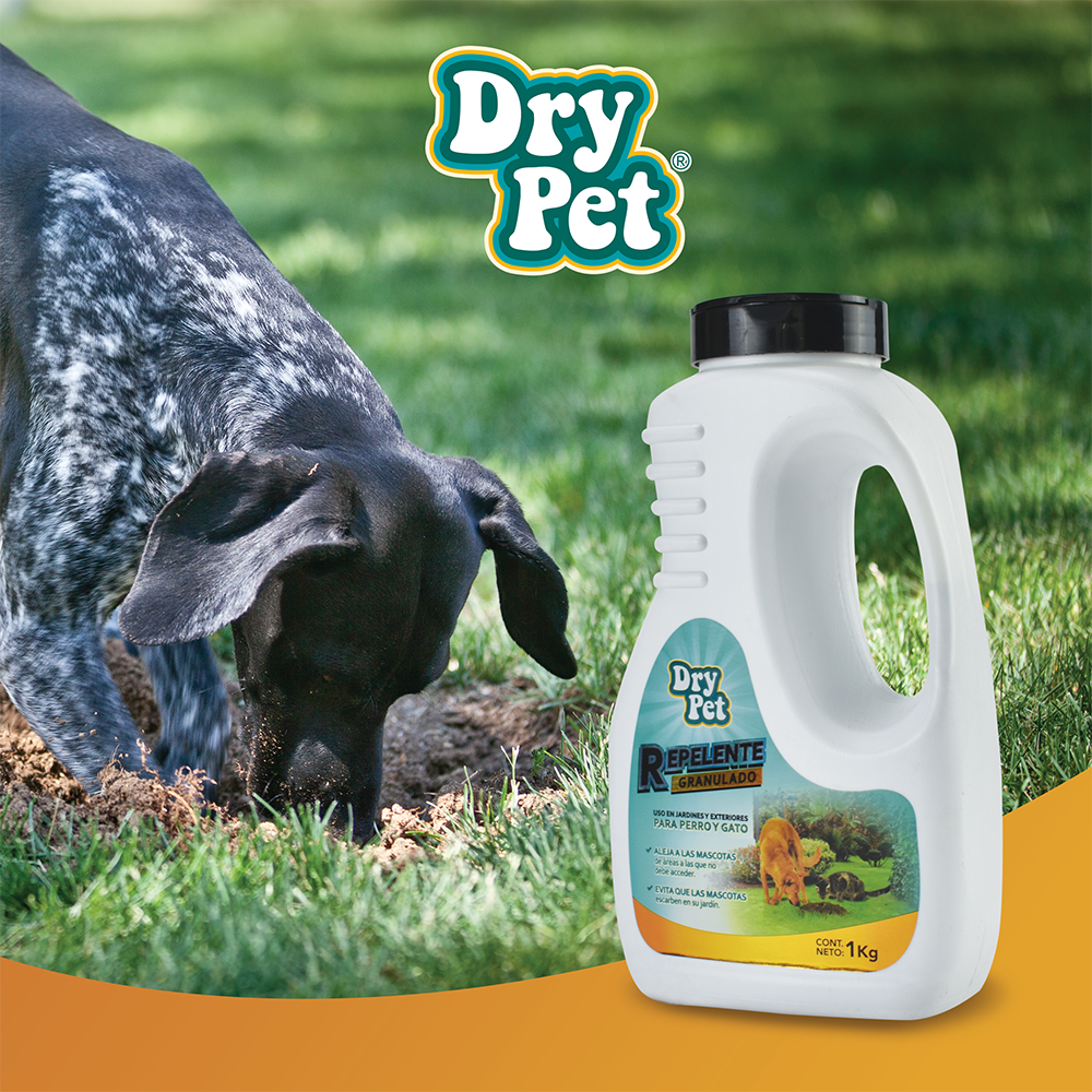 Foto 4 pulgar | Repelente Granulado Dry Pet FL3902 para Alejar a Perros y Gatos 1 Kilo