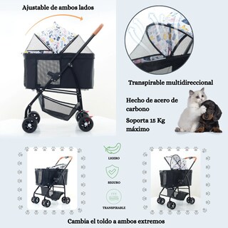 Foto 2 | Carriola para Mascotas Komfort Multiusos