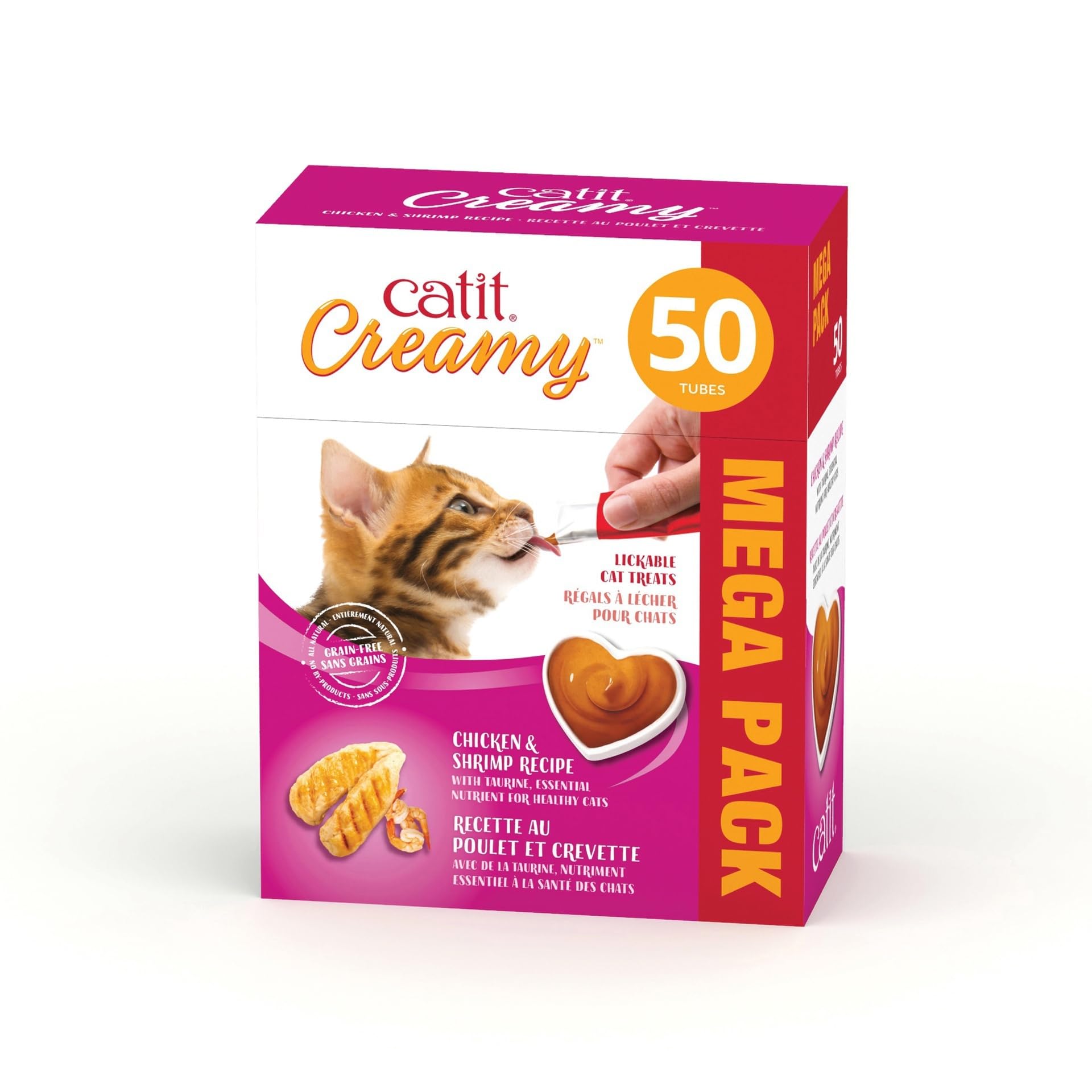 Foto 8 pulgar | Lickable Cat Treat Catit, Sabor Cremoso A Atún, Paquete De 12 - Venta Internacional.
