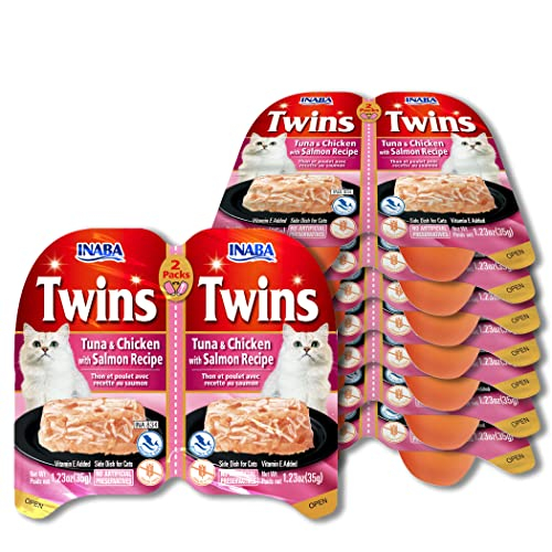 Comida Para Gatos Inaba Twins, Pollo Desmenuzado Y Caldo, Gelée, 580 Ml - Venta Internacional.