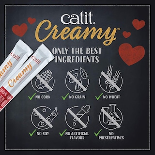 Foto 2 | Surtido De Golosinas Cremosas Para Gatos Catit, 15 Unidades - Venta Internacional.
