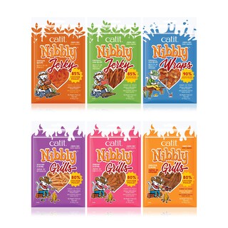 Foto 4 | Cat Treat Catit Nibbly Wraps Para Pollo Y Pescado Sin Cereales, 30 Ml - Venta Internacional.