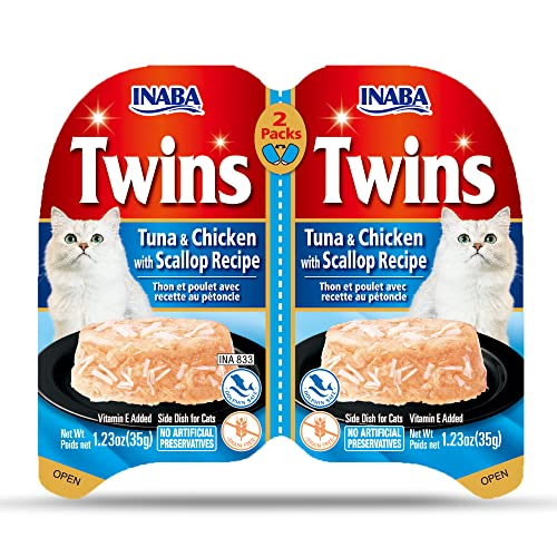 Foto 4 pulgar | Comida Para Gatos Inaba Twins, Pollo Desmenuzado Y Caldo En Gelatina, 550 Ml - Venta Internacional.