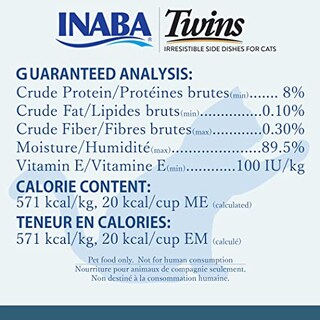 Foto 6 | Comida Para Gatos Inaba Twins, Pollo Desmenuzado Y Caldo En Gelatina, 550 Ml - Venta Internacional.
