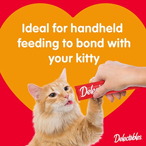 Foto 7 | Wet Cat Treats Hartz Delectables Squeeze Up Chicken 15 Ml X32 - Venta Internacional.