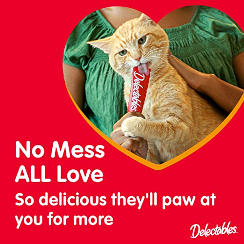 Foto 7 pulgar | Cat Treats Hartz Delectables Squeeze Up, Paquetes Variados, 72 Unidades - Venta Internacional.