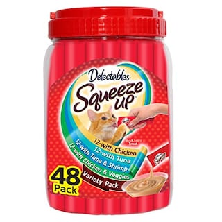 Foto 1 | Golosinas Húmedas Hartz Delectables Squeeze Up Interactivas - Venta Internacional.