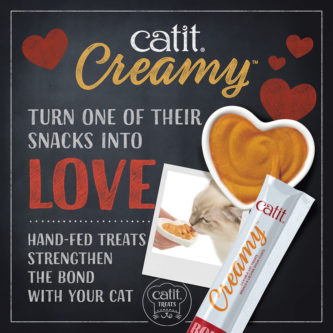 Foto 4 pulgar | Cat Treat Catit, Cremoso Y Lamible, Sabor A Atún, Paquete De 5 - Venta Internacional.