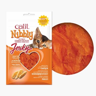 Foto 3 | Receta De Pollo Cat Treats Catit Nibbly Jerky, 30 G (paquete De 1) - Venta Internacional.