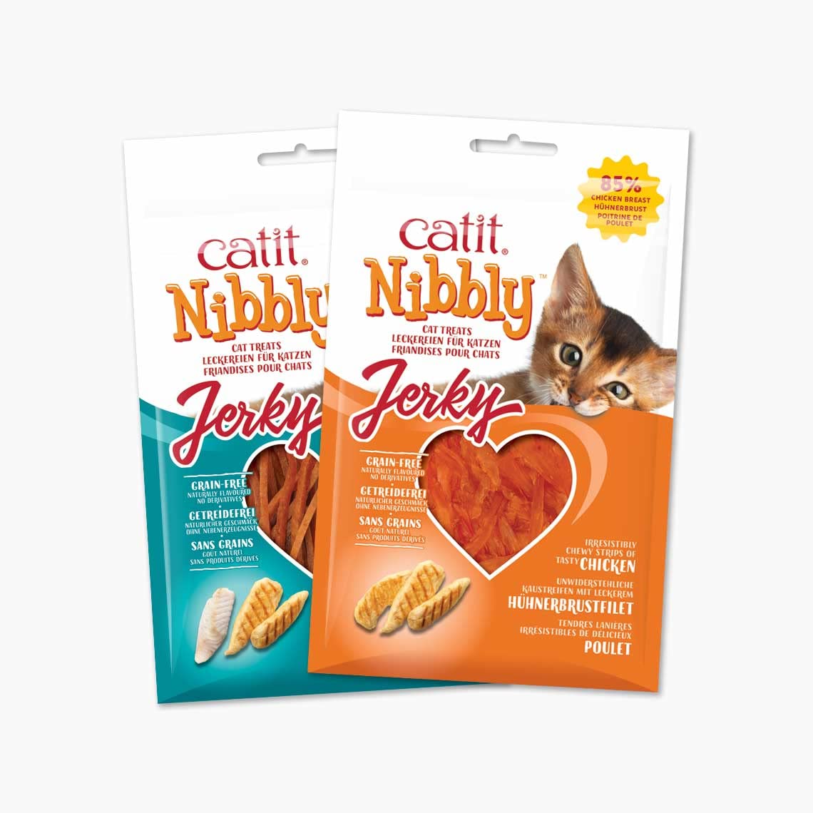 Foto 5 pulgar | Receta De Pollo Cat Treats Catit Nibbly Jerky, 30 G (paquete De 1) - Venta Internacional.