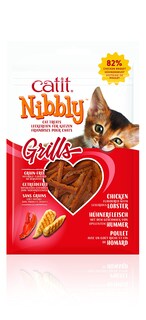 Foto 1 | Cat Treats Catit Nibbly Grills Pollo Y Langosta, 30 G (paquete De 1) - Venta Internacional.