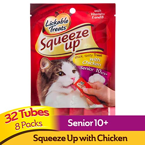 Foto 3 pulgar | Wet Cat Treats Hartz Delectables Squeeze Up Chicken 32 Ml 32 G - Venta Internacional.