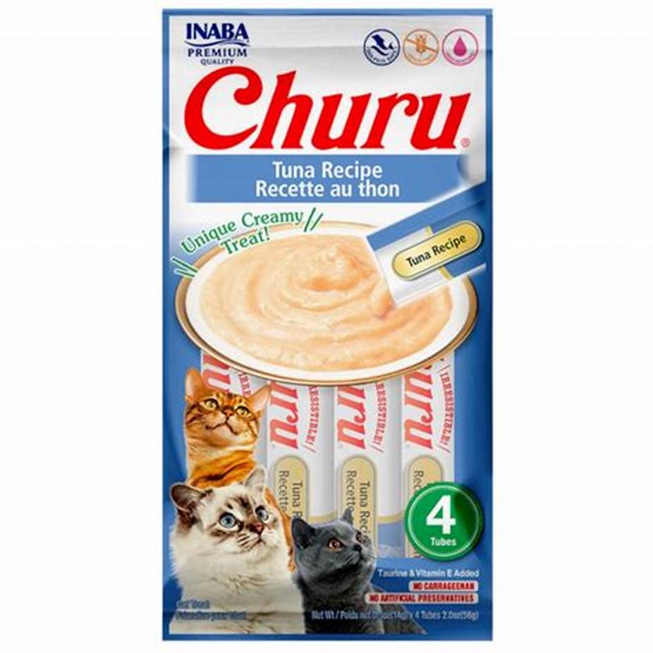 Foto 4 pulgar | Churu Sabor Del Día (puede Ser Cangrejo, Atún O Salmón) Caja Con 24 Tubos
