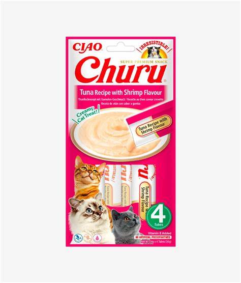 Foto 5 pulgar | Churu Sabor Del Día (puede Ser Cangrejo, Atún O Salmón) Caja Con 24 Tubos