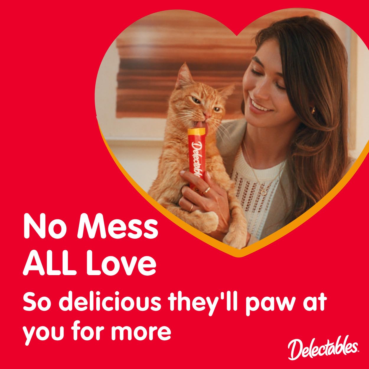 Foto 5 | Cat Treat Delectables Squeeze Up, Paquete De 20 X 15 Ml, Sin Pescado - Venta Internacional.