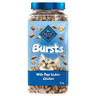 Foto 1 | Pollo Crujiente Y Cremoso Cat Treats Blue Buffalo Bursts, 340 Ml - Venta Internacional.