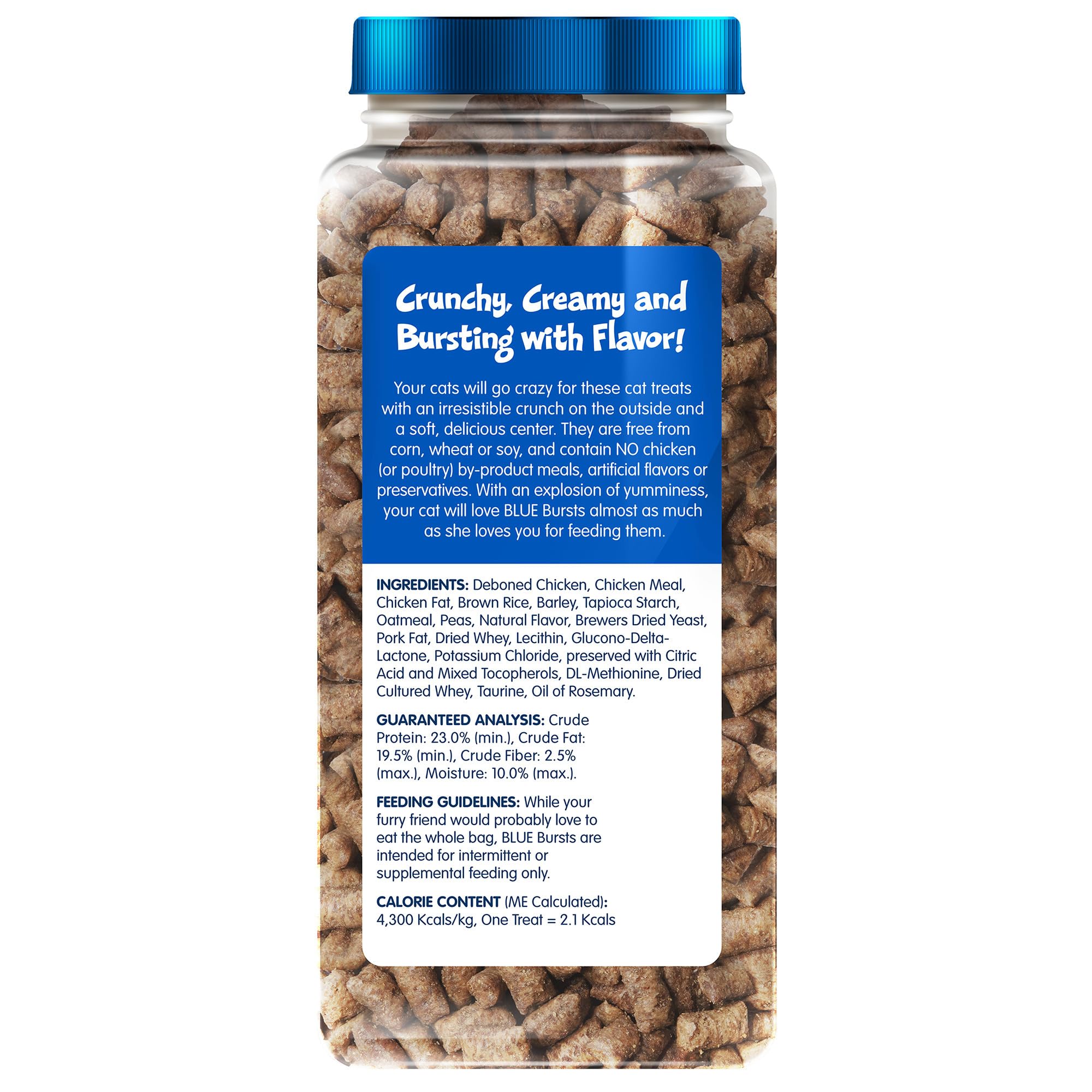 Foto 3 pulgar | Pollo Crujiente Y Cremoso Cat Treats Blue Buffalo Bursts, 340 Ml - Venta Internacional.