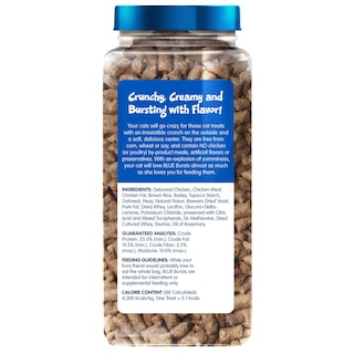 Foto 2 | Pollo Crujiente Y Cremoso Cat Treats Blue Buffalo Bursts, 340 Ml - Venta Internacional.
