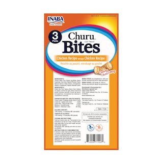 Foto 2 | Cat Treats Inaba Churu Bites, Pollo Horneado Blando, 10 G, 24 Tubos - Venta Internacional.