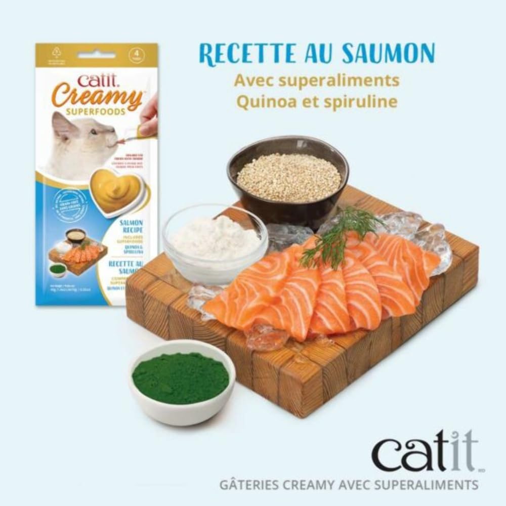 Foto 7 pulgar | Cat Treat Catit, Cremoso Superalimento Hidratante, Lamible, Paquete De 8 Unidades - Venta Internacional.