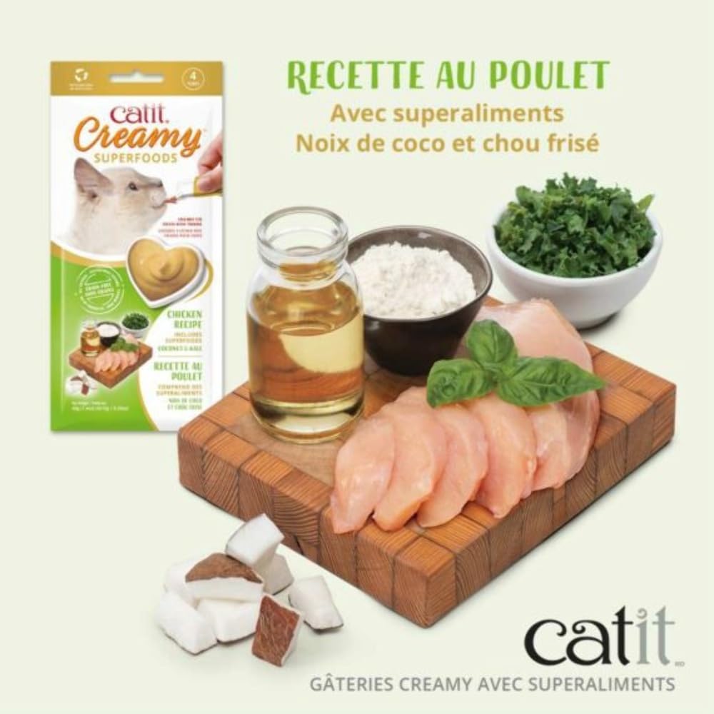 Foto 8 pulgar | Cat Treat Catit, Cremoso Superalimento Hidratante, Lamible, Paquete De 8 Unidades - Venta Internacional.
