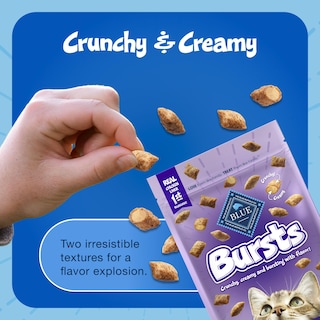 Foto 6 | Cat Treats Blue Buffalo Bursts Tarro Crujiente Y Cremoso De 350 Ml - Venta Internacional.