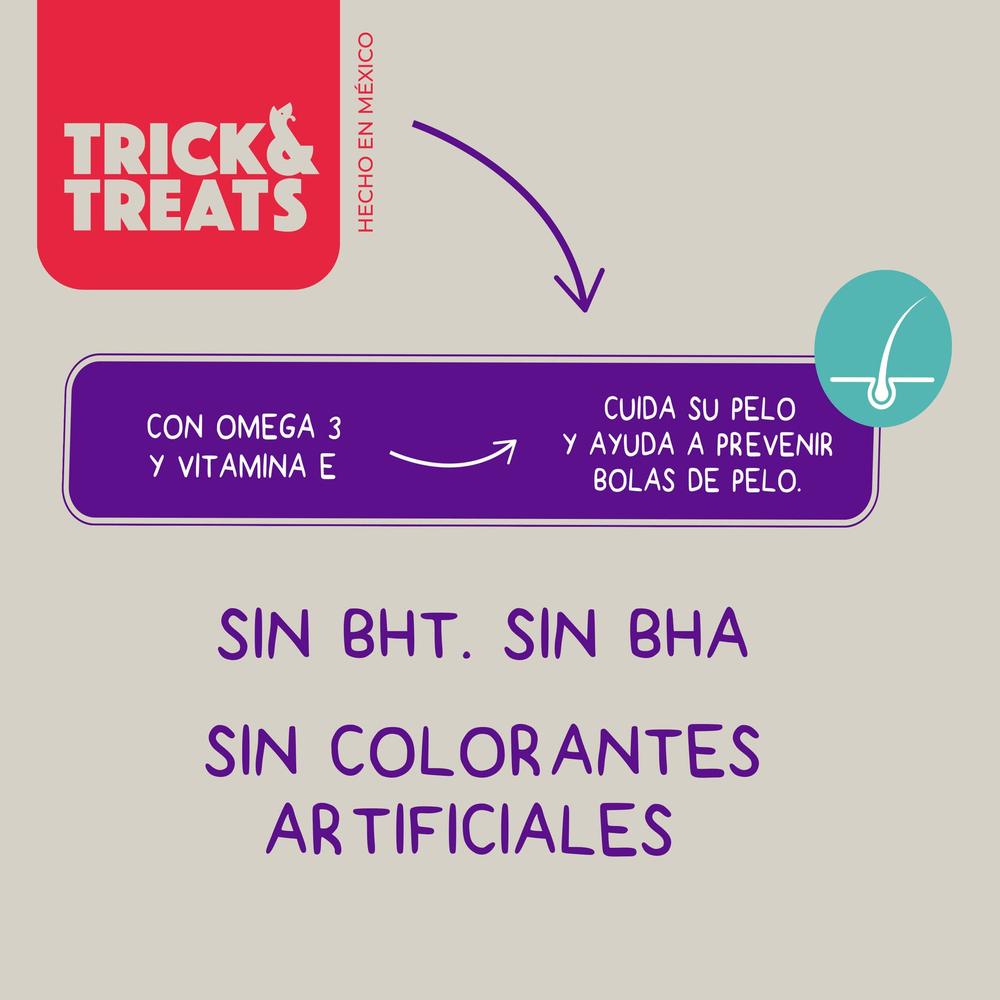 Foto 4 | Premios Para Gatos Trick & Treats Purrs Atún 80 Gr