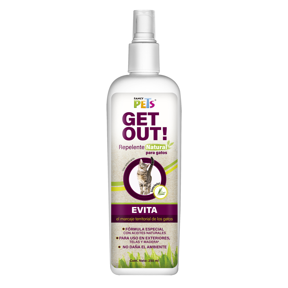 Foto 2 pulgar | Repelente Natural para Gatos Fancy Pets Evita Marcaje Territorial 250 ml