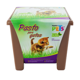 Foto 1 | Pasto 100% Natural para Gatos y Pequeños Roedores Fancy Pets con Maceta