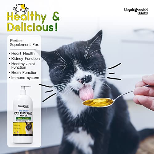 Foto 5 pulgar | Suplemento de Aceite de Pescado Liquid Health Pets Purr-fection Omega 3 - Venta Internacional