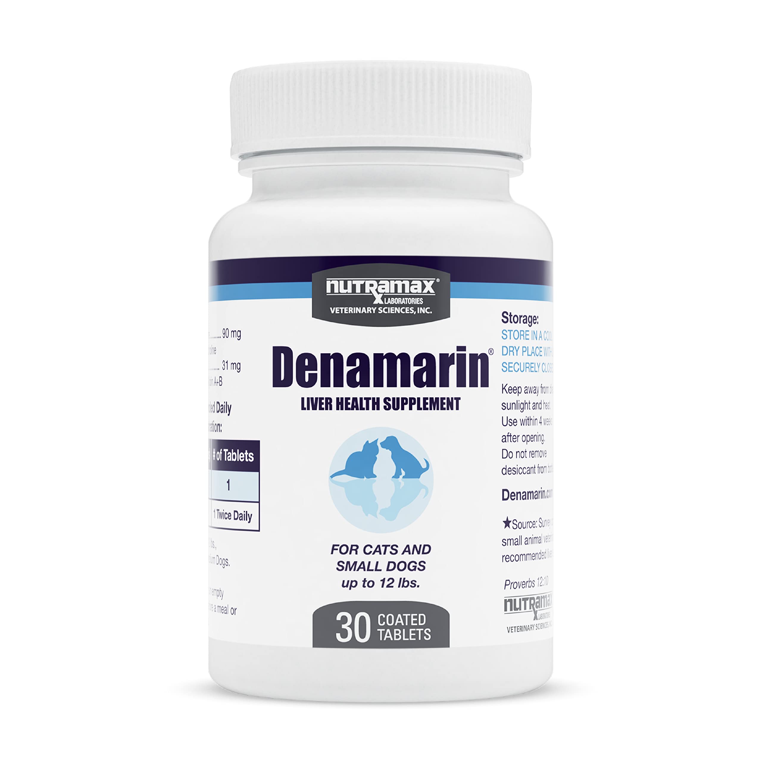 Foto 2 pulgar | Suplemento Nutramax Laboratories Denamarin Liver Health 30 Comprimidos - Venta Internacional.