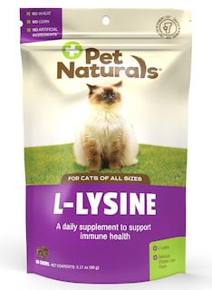 Foto 1 | Suplemento De Lisina Para Gatos De Pet Naturals, 60 Unidades Masticables - Venta Internacional.
