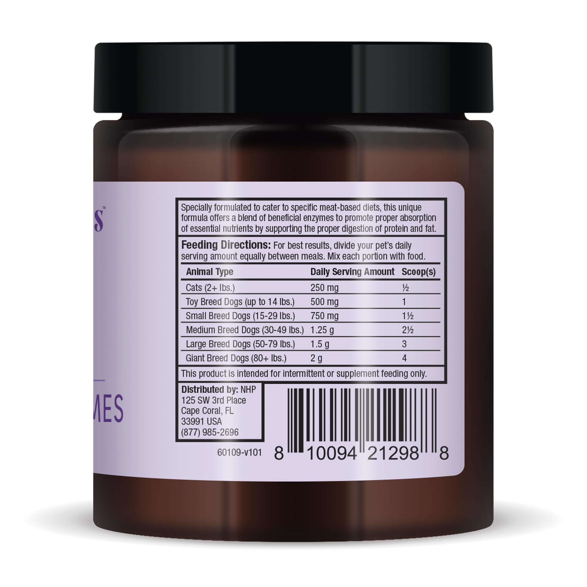 Foto 4 pulgar | Enzimas Digestivas Bark & Whiskers Para Perros Y Gatos 75 G - Venta Internacional.