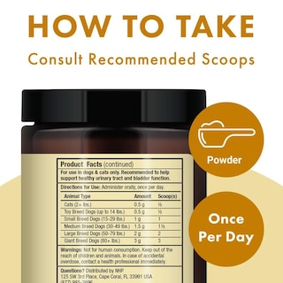 Foto 6 | Suplemento Dr. Mercola Bark & Whiskers Para Apoyar La Vejiga, 90 G - Venta Internacional.