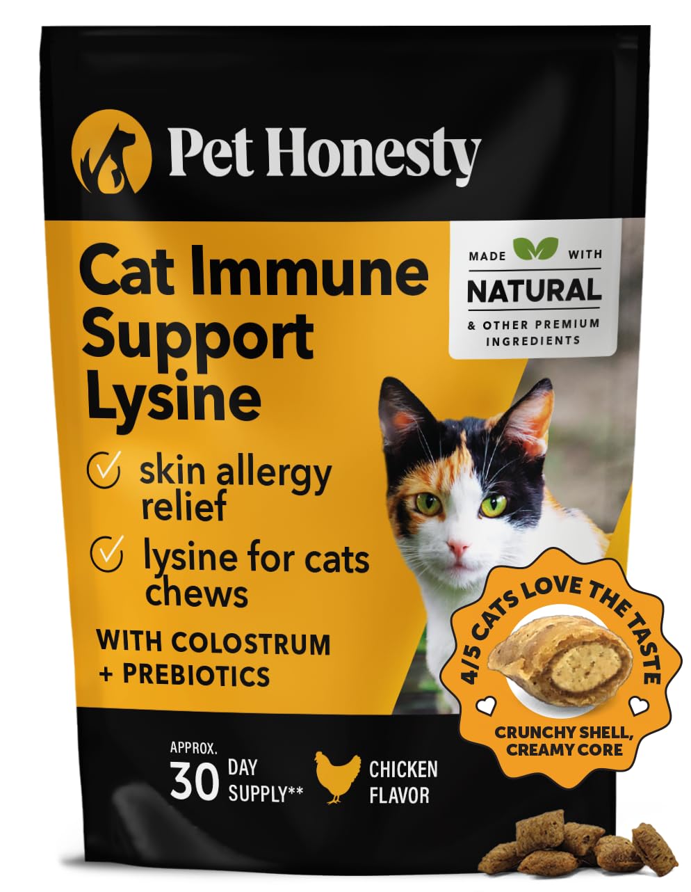 Foto 2 pulgar | Suplemento Pet Honesty Cat Inmune Support Lisina, 30 Ml - Venta Internacional.