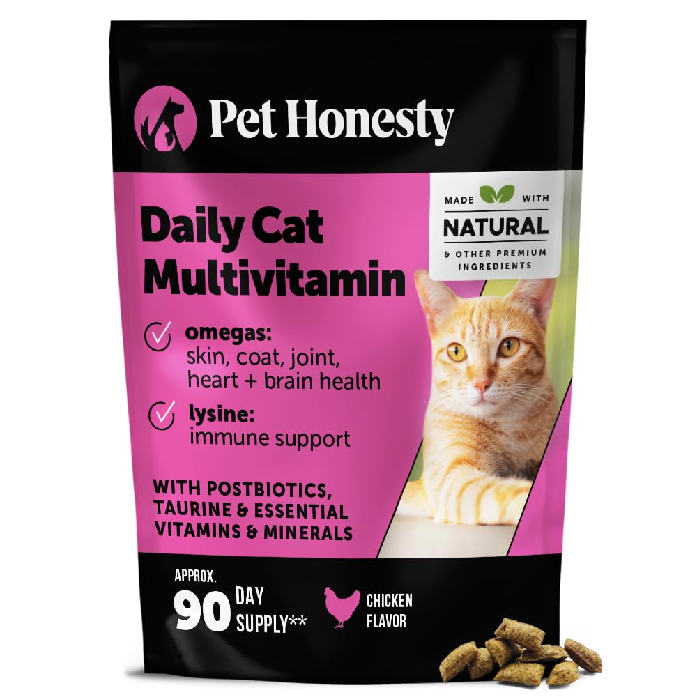 Foto 2 pulgar | Masticales Multivitamínicos Para Gatos Pet Honesty Health Support 90 Días - Venta Internacional.