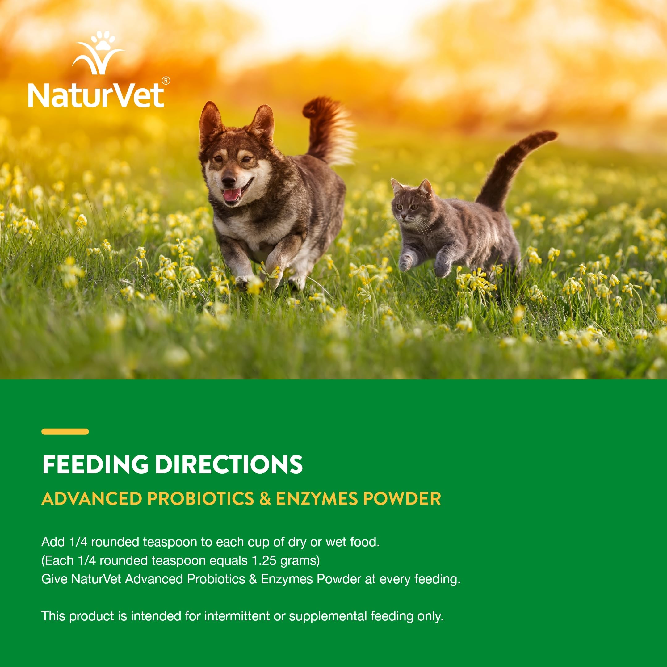 Foto 7 pulgar | Suplemento Naturvet Advanced Con Probióticos Y Enzimas Para Mascotas - Venta Internacional.