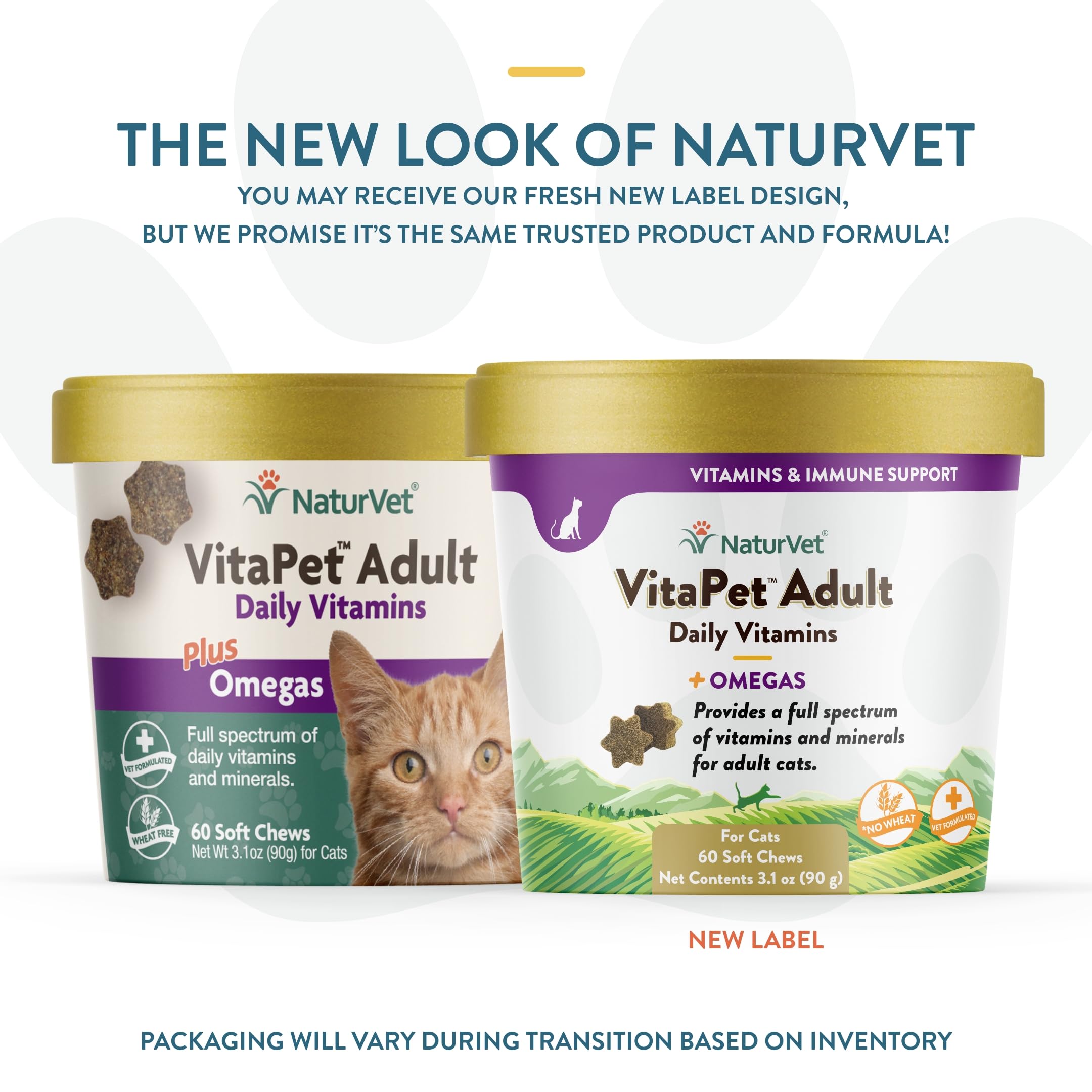 Foto 2 | Vitaminas Y Omegas Para Gatos Naturvet Vitapet Adult 60 Soft Chews - Venta Internacional.