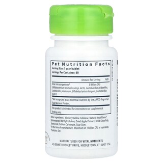 Foto 2 | Suplemento Vital Nutrients Hyperbiotics Pro-pets Probiotic - Venta Internacional.