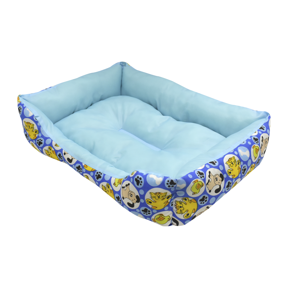 Foto 4 pulgar | Cama Fancy Pets Fantasy color Azul Tamaño Grande para Perro