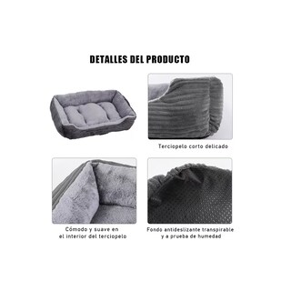 Foto 4 | Cama para Perros Eo Safe Imports Esi-8806 Gris