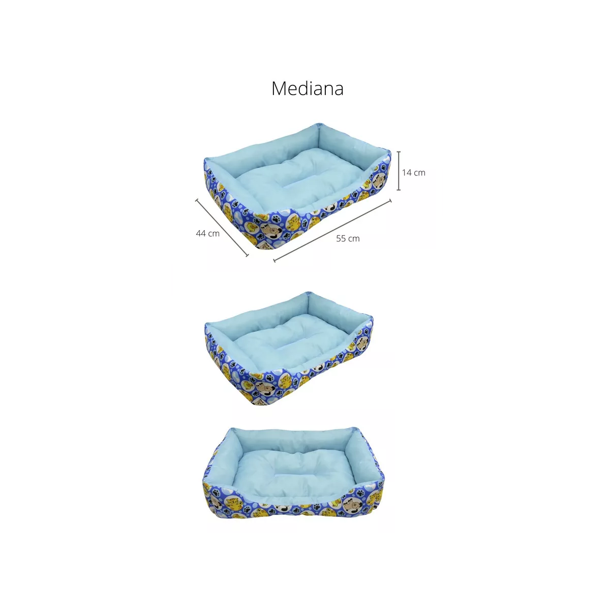 Foto 3 pulgar | Cama para Perro Eo Safe Imports Esi-8808 Azul