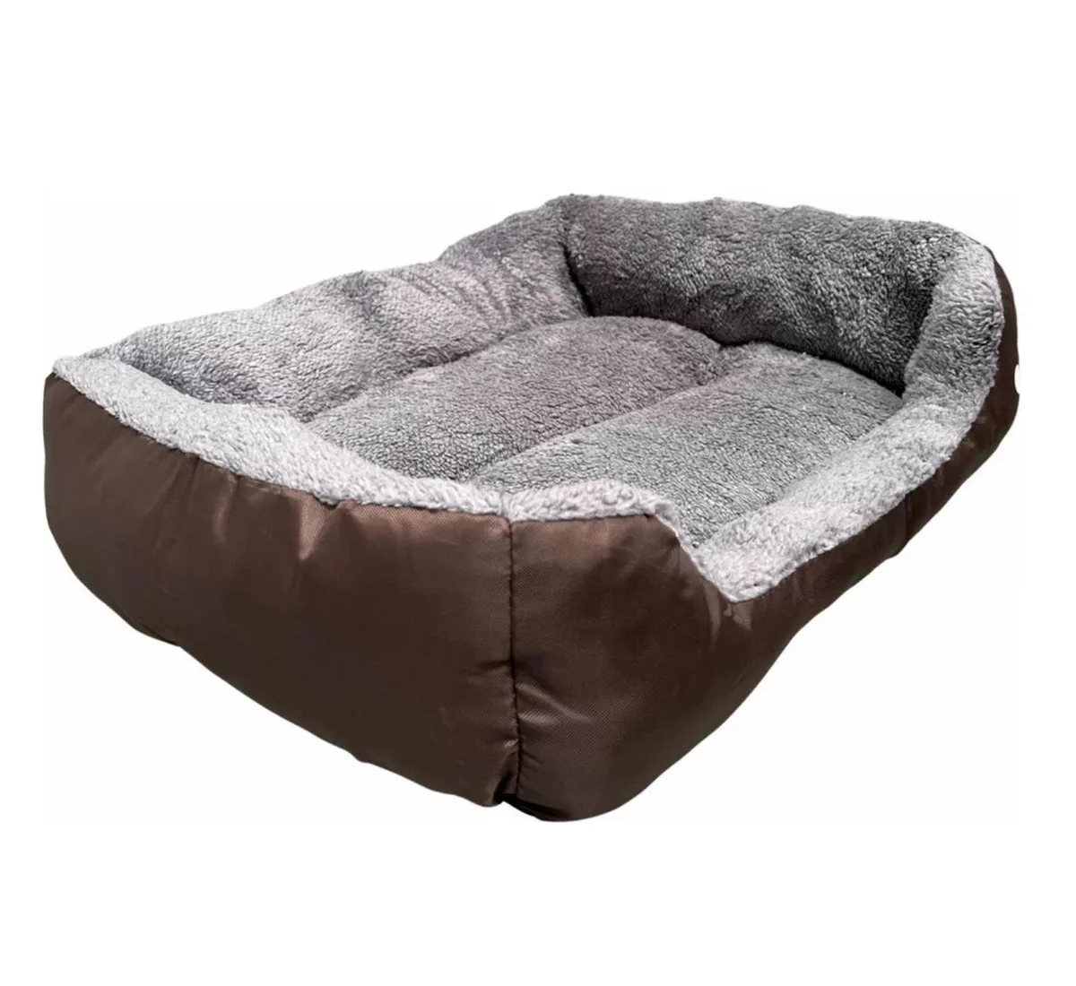 Foto 2 pulgar | Cama para Mascotas Estampado Huella Eo Safe Imports Esi-8973 Marrón Talla Grande