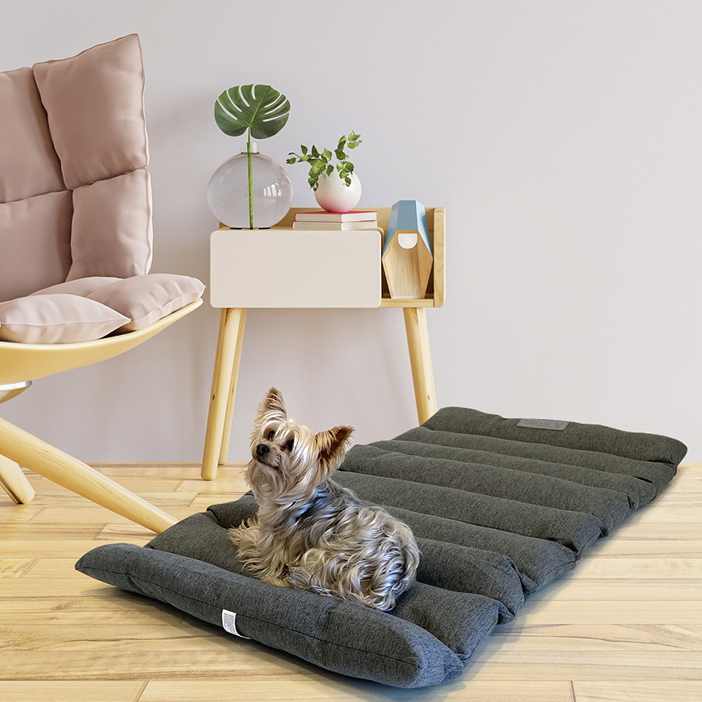Foto 6 pulgar | Cama Colchoneta Enrollable para Perro I Pet Ag Box Gris